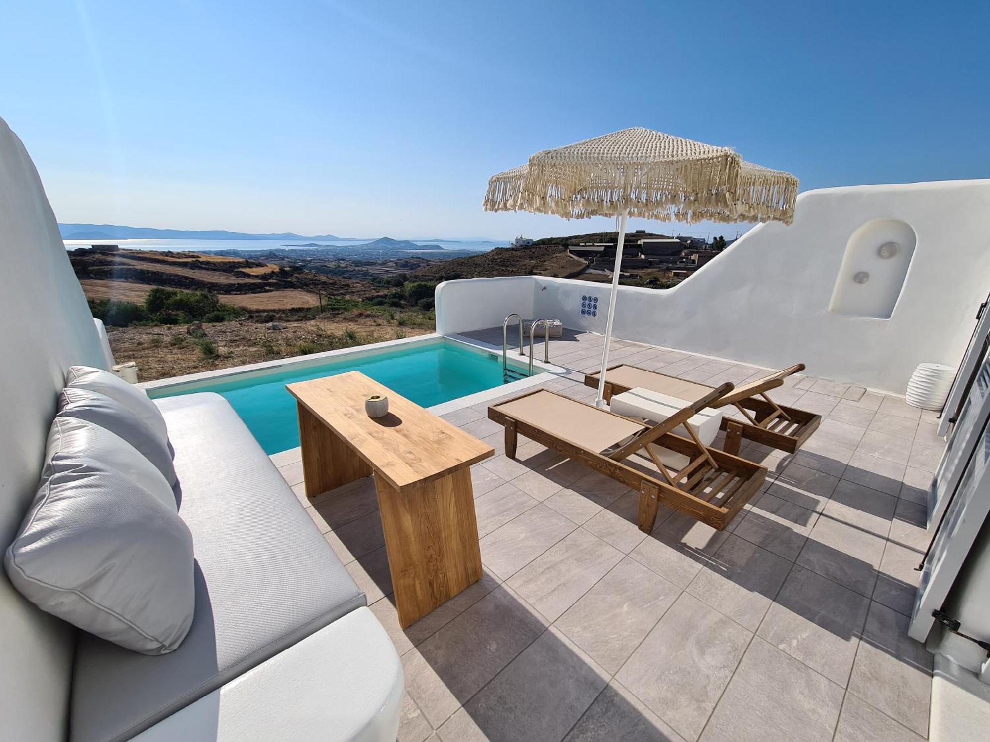 Ariadne'S Crown Luxury Suites With Private Pool Vivlos Экстерьер фото