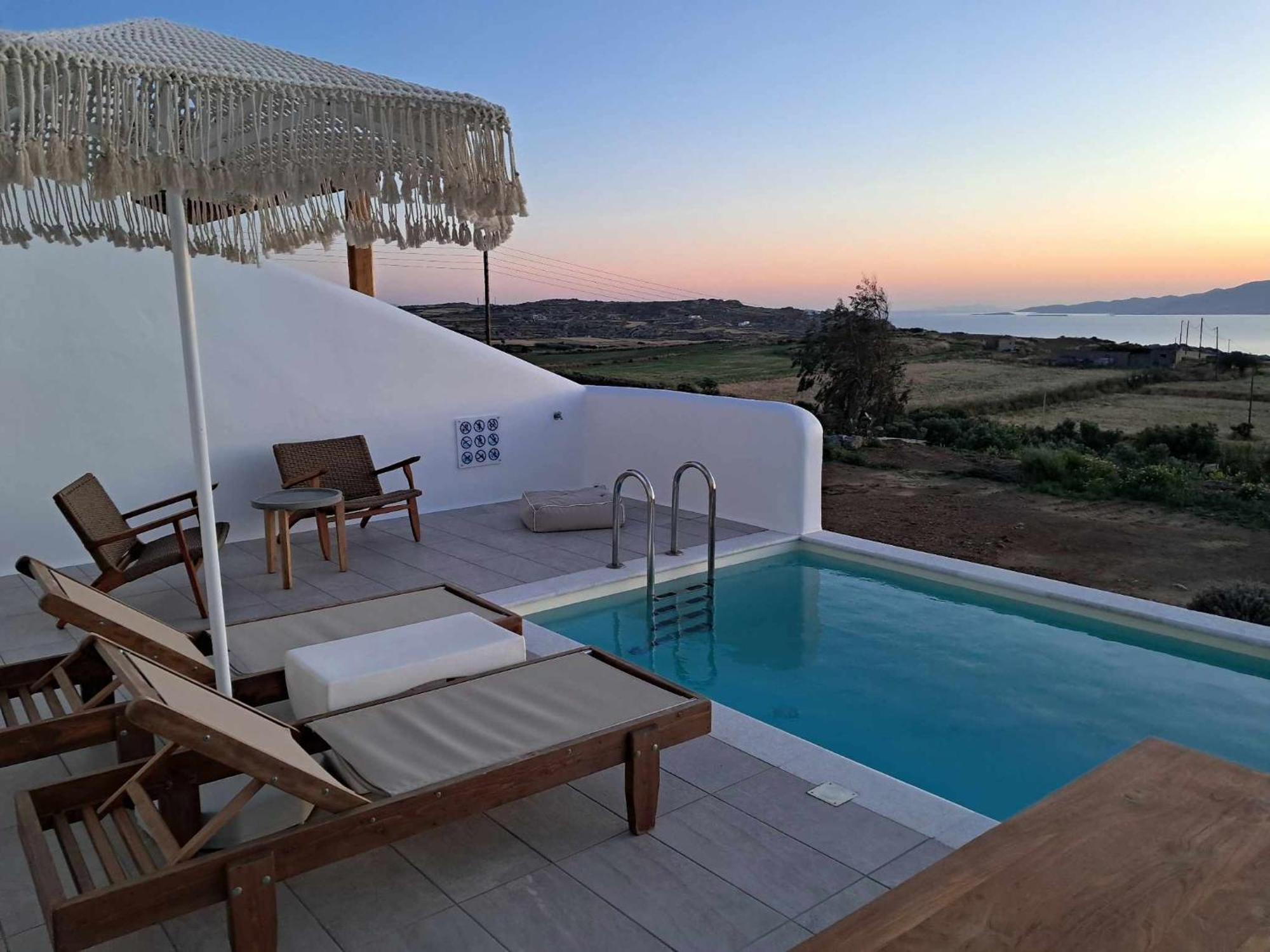 Ariadne'S Crown Luxury Suites With Private Pool Vivlos Экстерьер фото