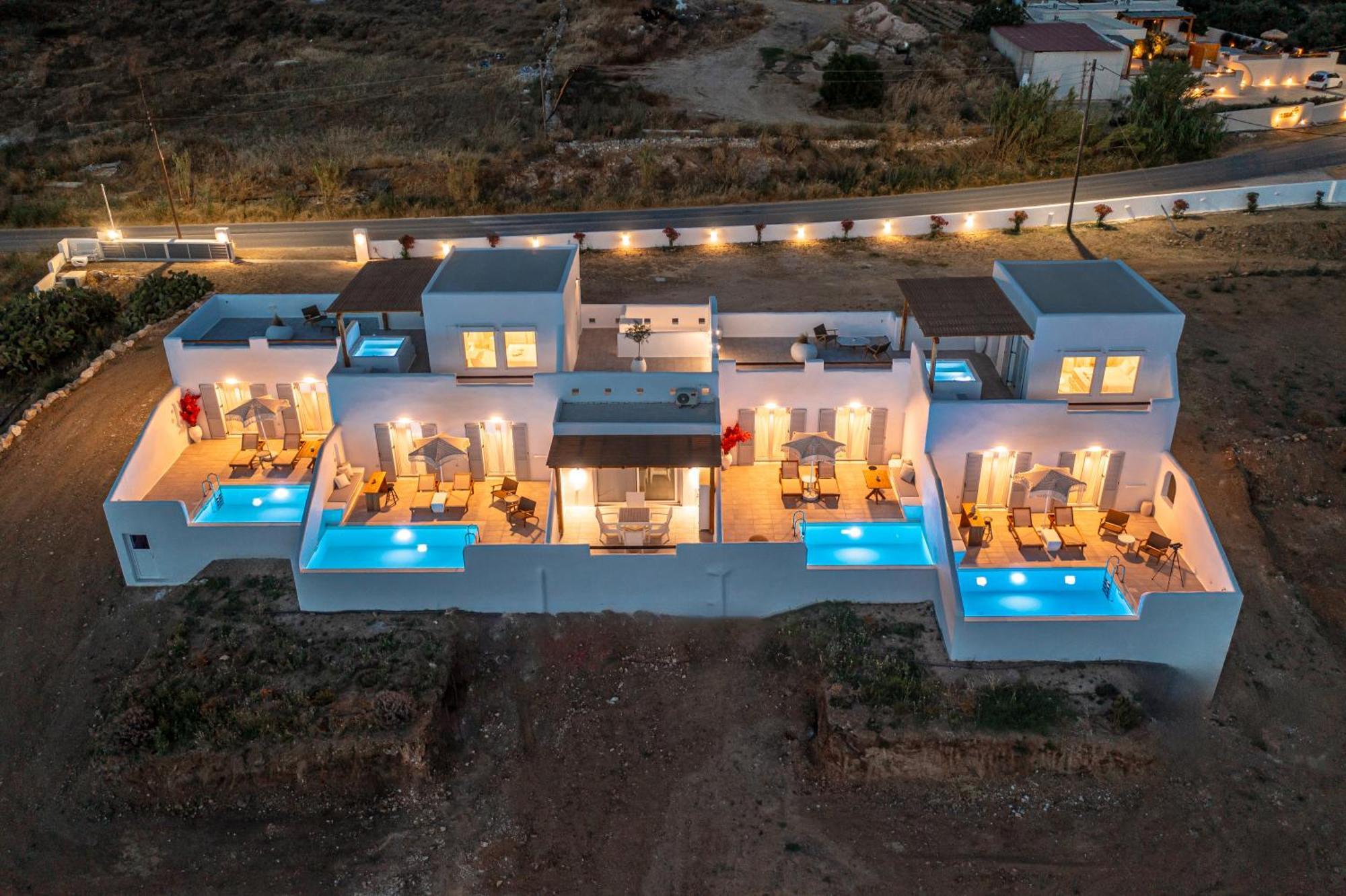 Ariadne'S Crown Luxury Suites With Private Pool Vivlos Экстерьер фото