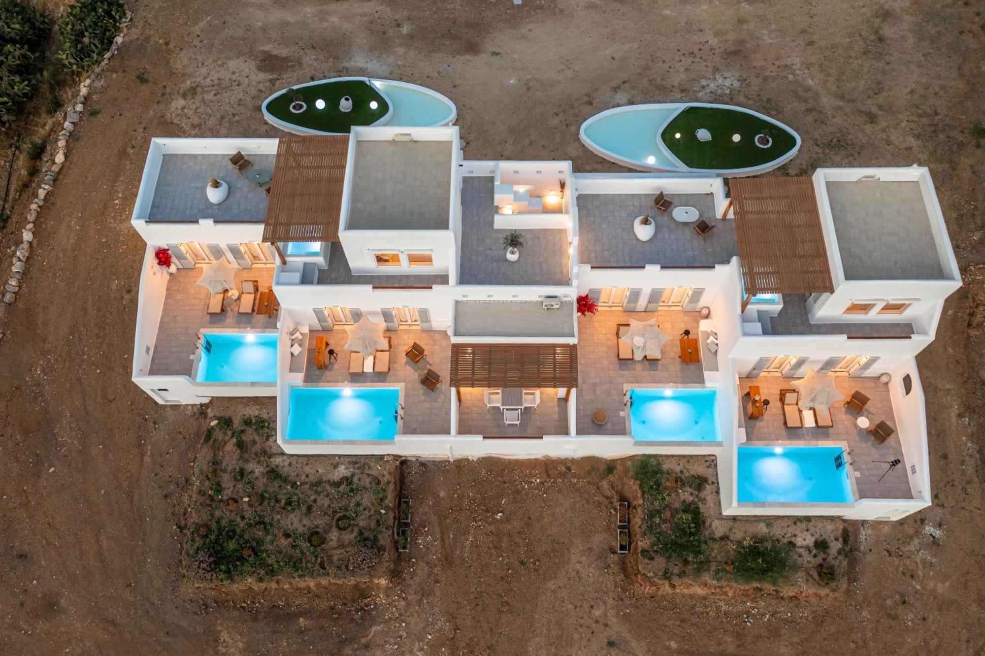 Ariadne'S Crown Luxury Suites With Private Pool Vivlos Экстерьер фото