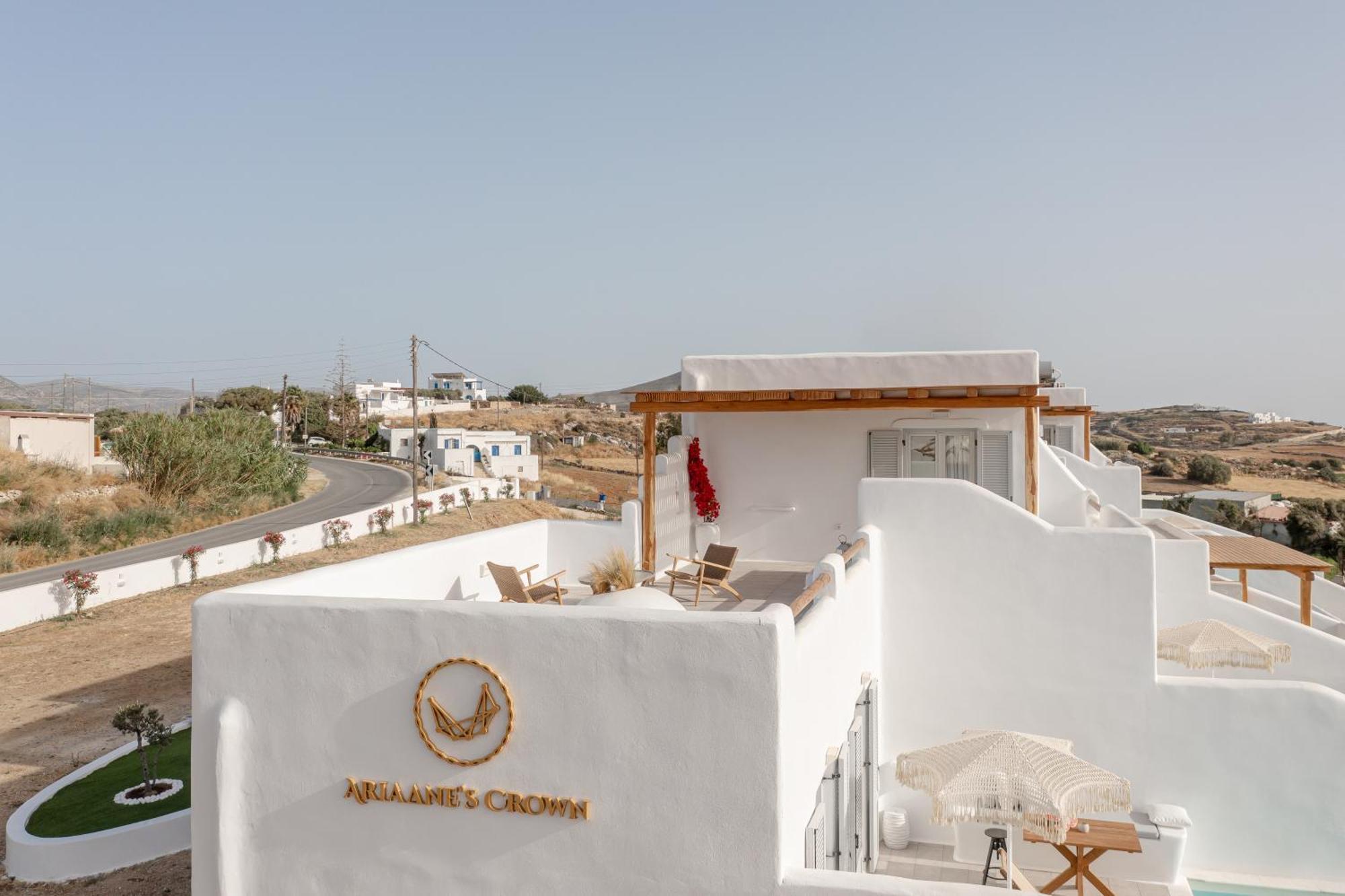 Ariadne'S Crown Luxury Suites With Private Pool Vivlos Экстерьер фото